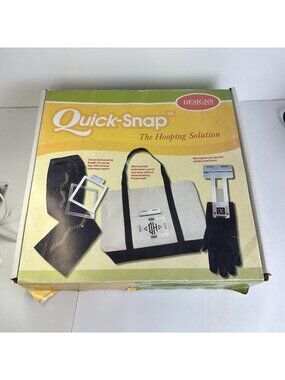 Quick Snap The Looping Solution Magnetic Embroidery Frame Lot